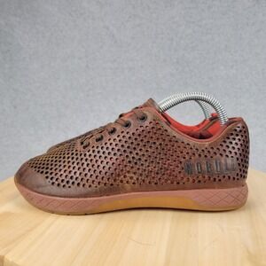 Nobull Trainers‎ Mens 7 Womens 8.5 Coffee Brown Athletic Crossfit Shoes Sneakers